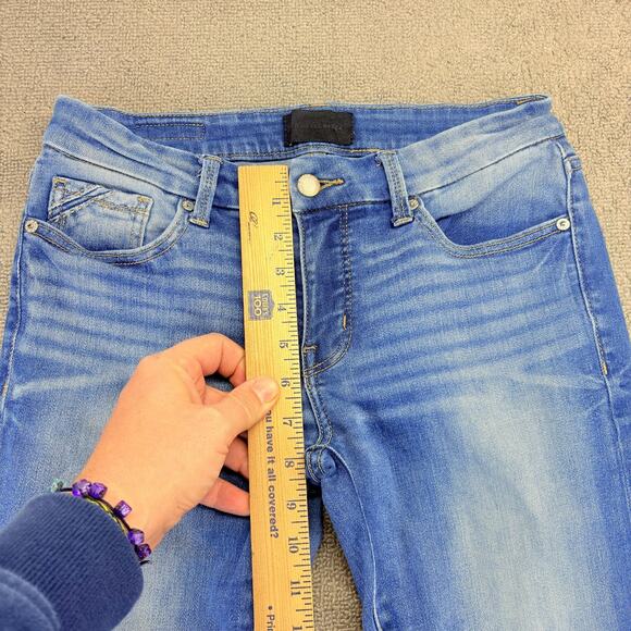 Buckle Black Jeans Women 26x32 Blue Denim BKE Fit No. 53 Skinny Stretch Mid-Rise - Picture 6 of 9